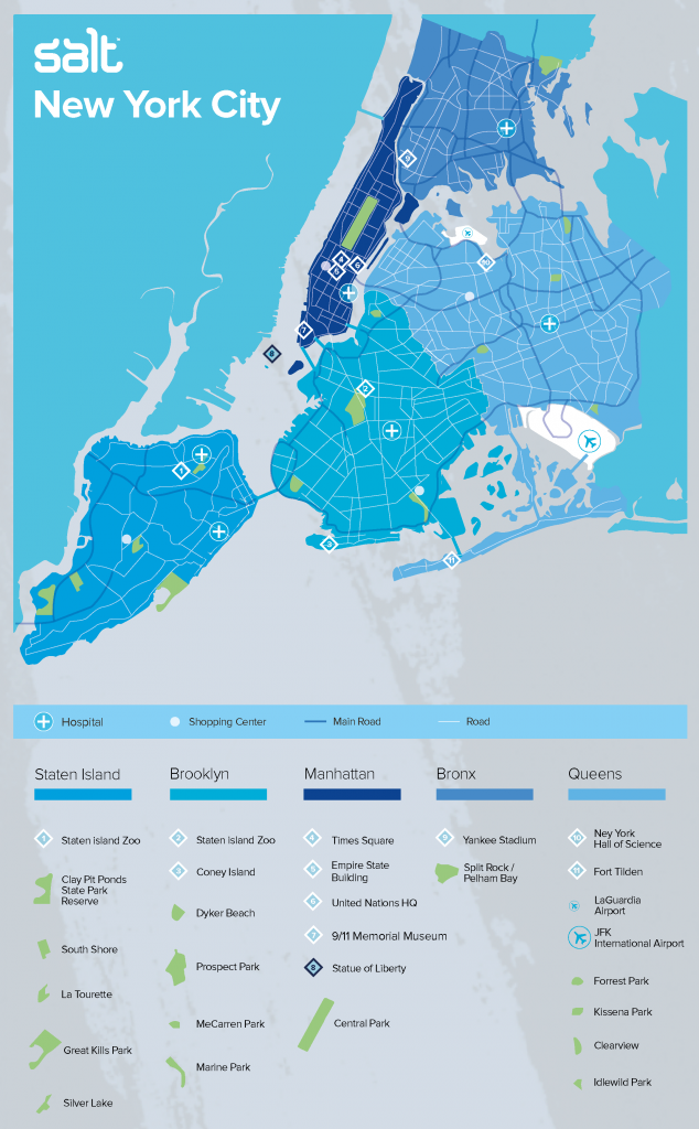 we love salt new york city map