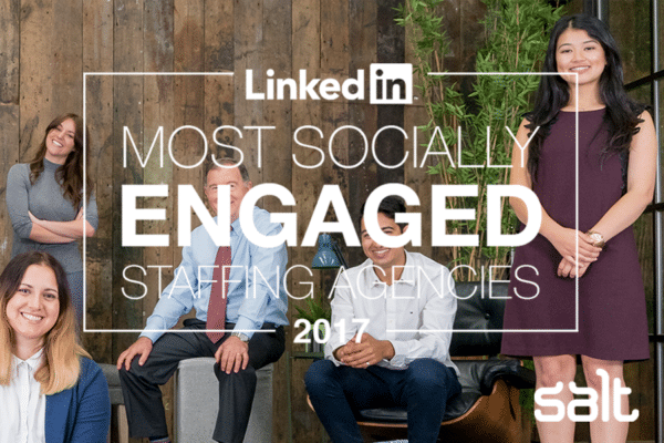 most socially engaged staffing agencies