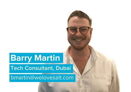 Introducing Barry Martin - Tech Consultant, Dubai