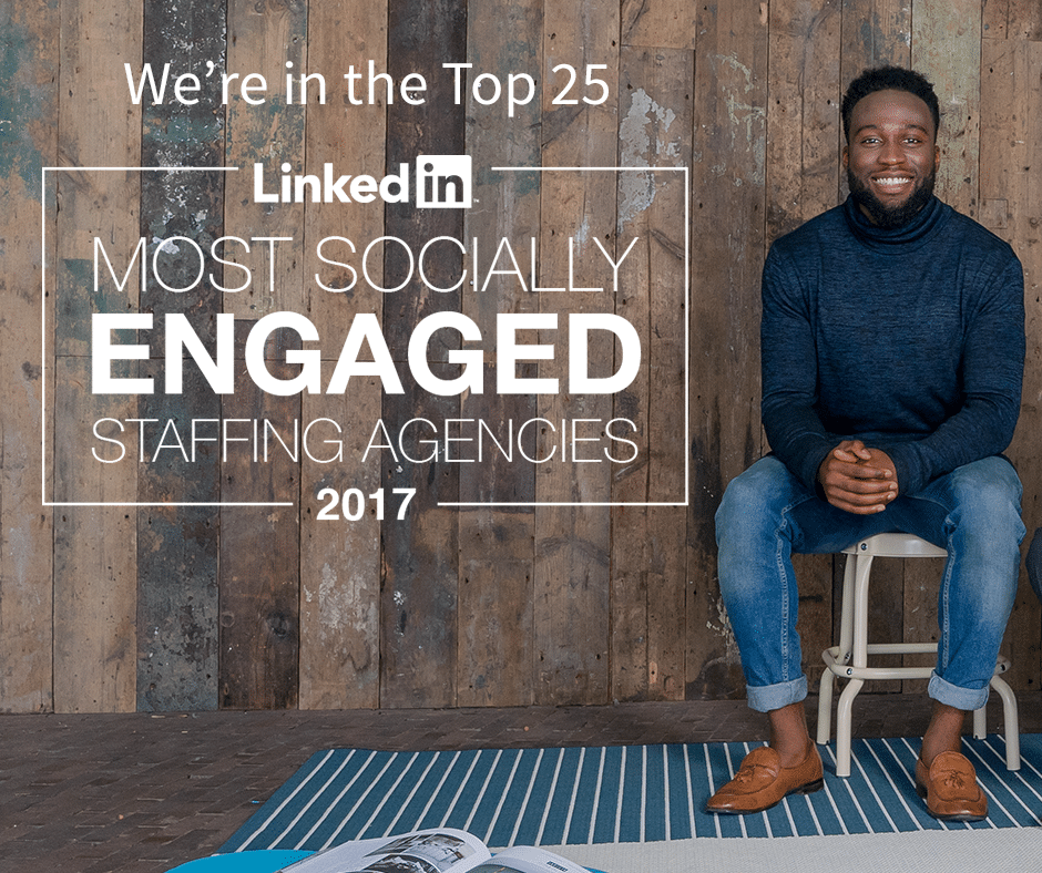 LinkedIn most socially engaged