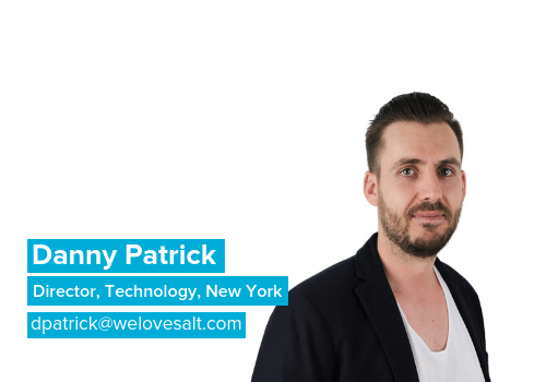 Introducing Danny Patrick – Director, Technology, New York