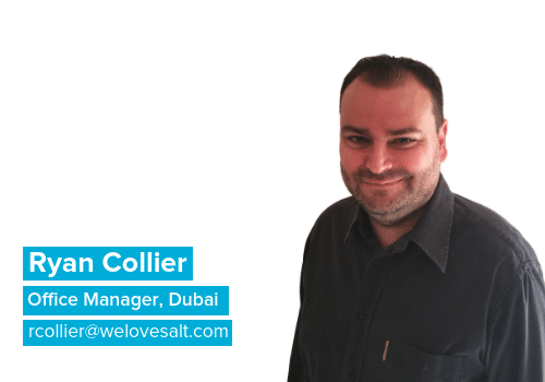 Introducing Ryan Collier - Office Manager, Dubai