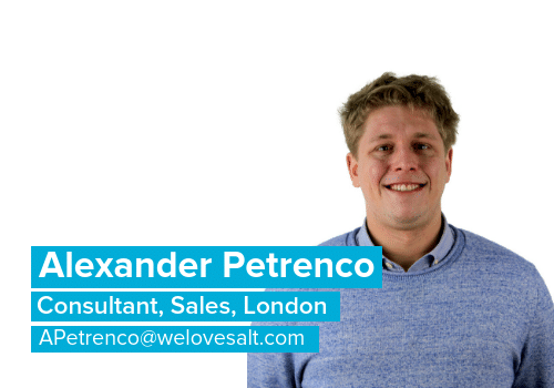 Introducing Alexander Petrenco - Consultant, FinTech Sales, London