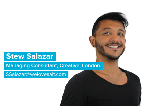 Introducing Stew Salazar, Managing Consultant, London
