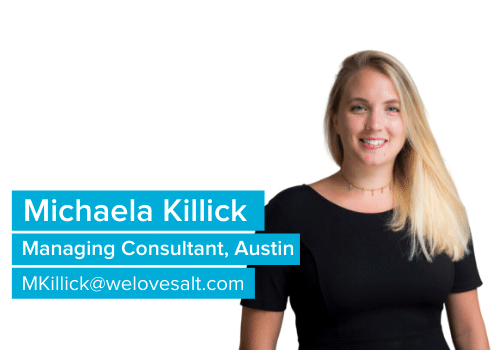 Introducing Michaela Killick, Managing Consultant, Austin