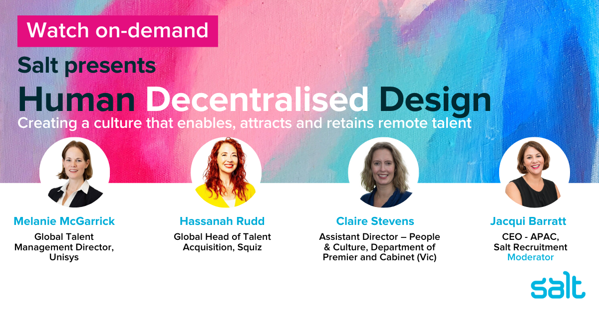 Salt Webinar: Human Decentralised Design