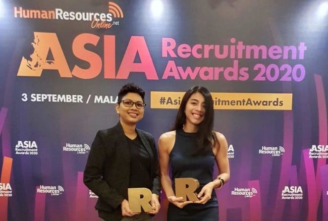 Salt wins two awards at the Asia Recruitment Awards 2020!