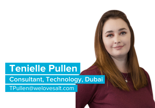 Introducing Tenielle Pullen, Consultant, Technology, Dubai