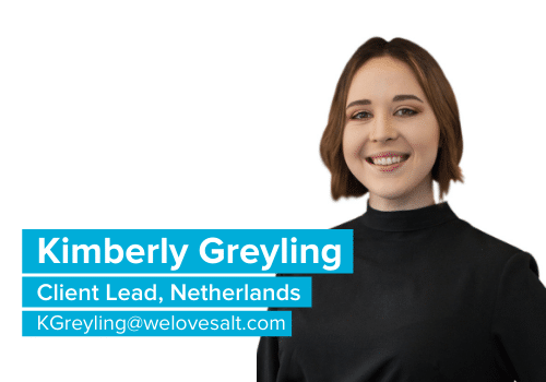 Introducing Kimberly Greyling, Client Lead, Netherlands
