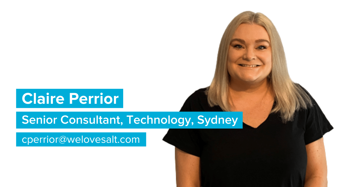 Introducing Claire Perrior, Senior Consultant, Technology, Sydney