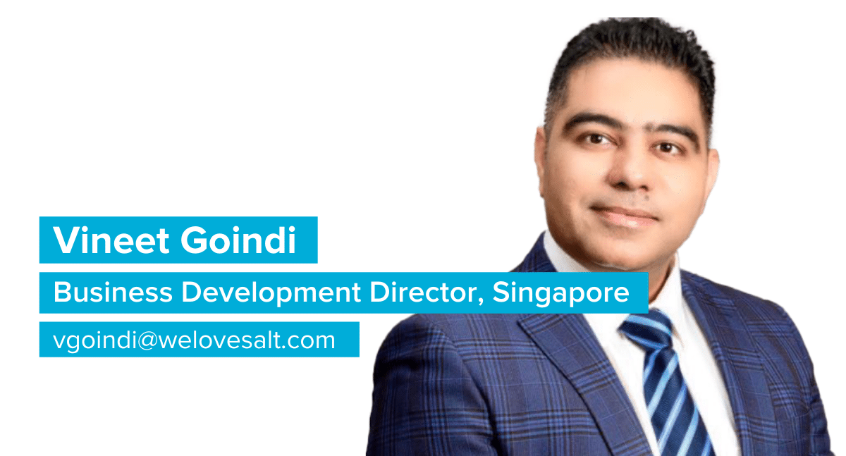 Introducing Vineet Goindi, Business Development Director, Singapore