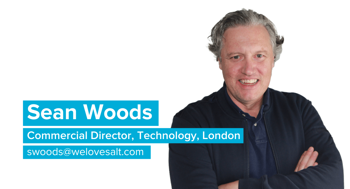 Introducing Sean Woods, Commercial Director, Technology, London