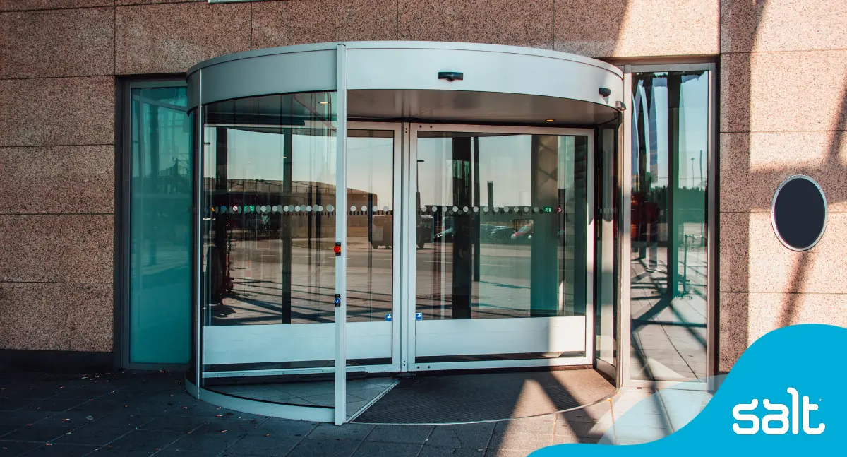 What's with the revolving door?