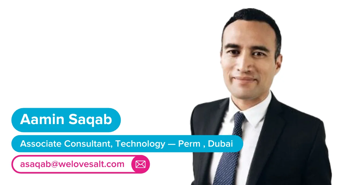 Introducing Aamin Saqab, Associate Consultant, Dubai