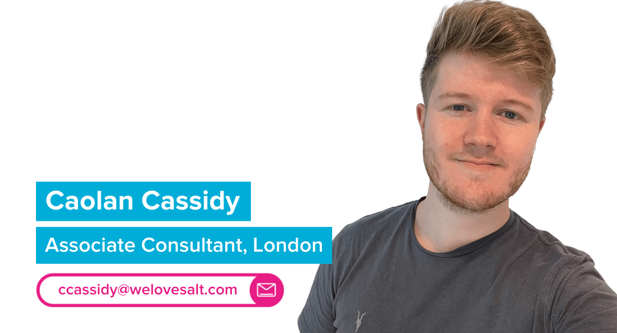 Introducing Caolan Cassidy, Associate Consultant, London