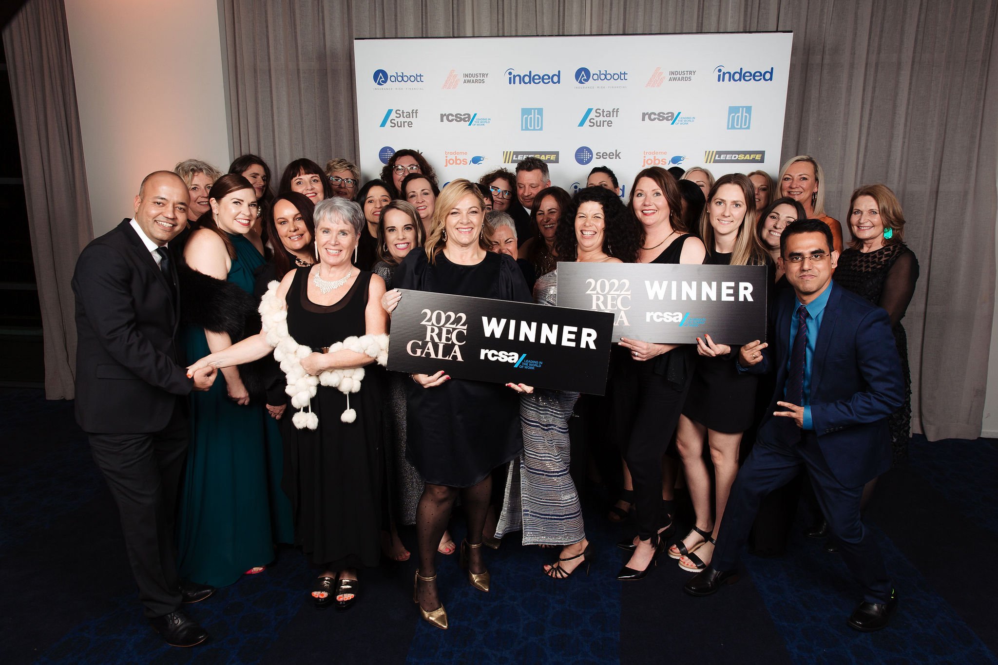 Salt recruitment wins big at the New Zealand 2022 RCSA Industry Awards!