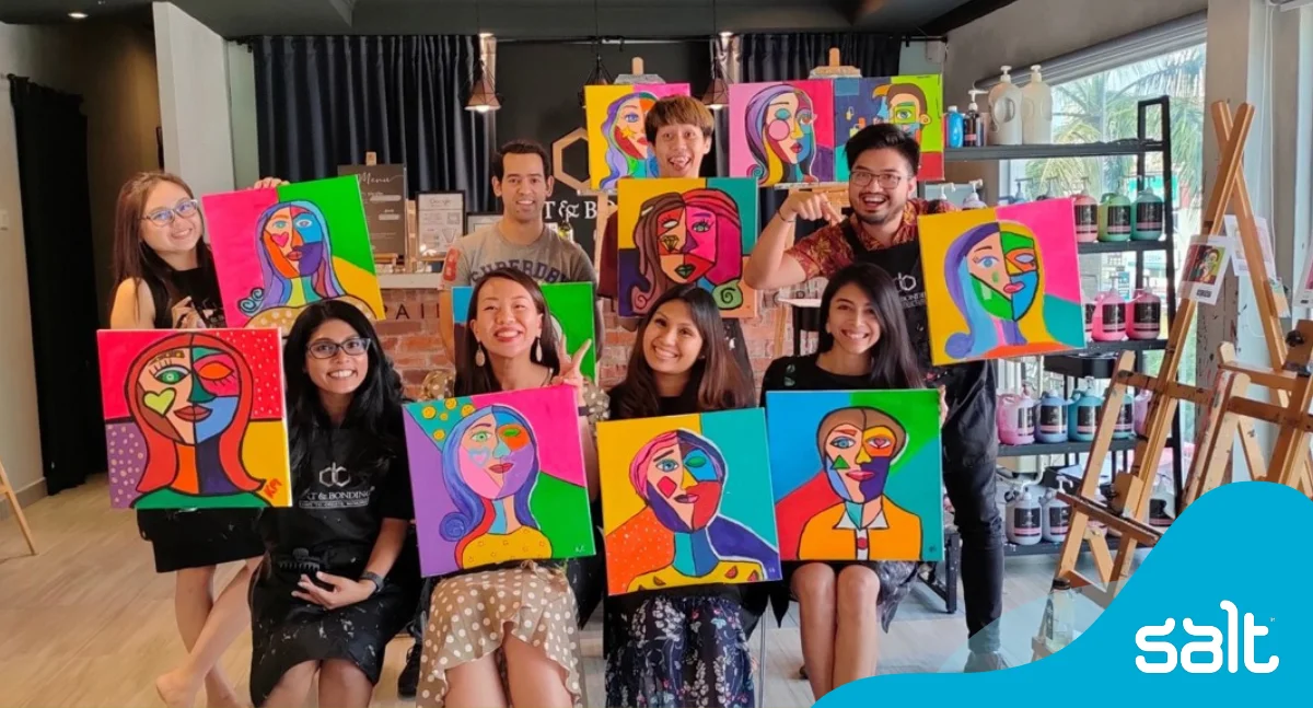 Salt Malaysia celebrates a successful quarter with a splash of colour