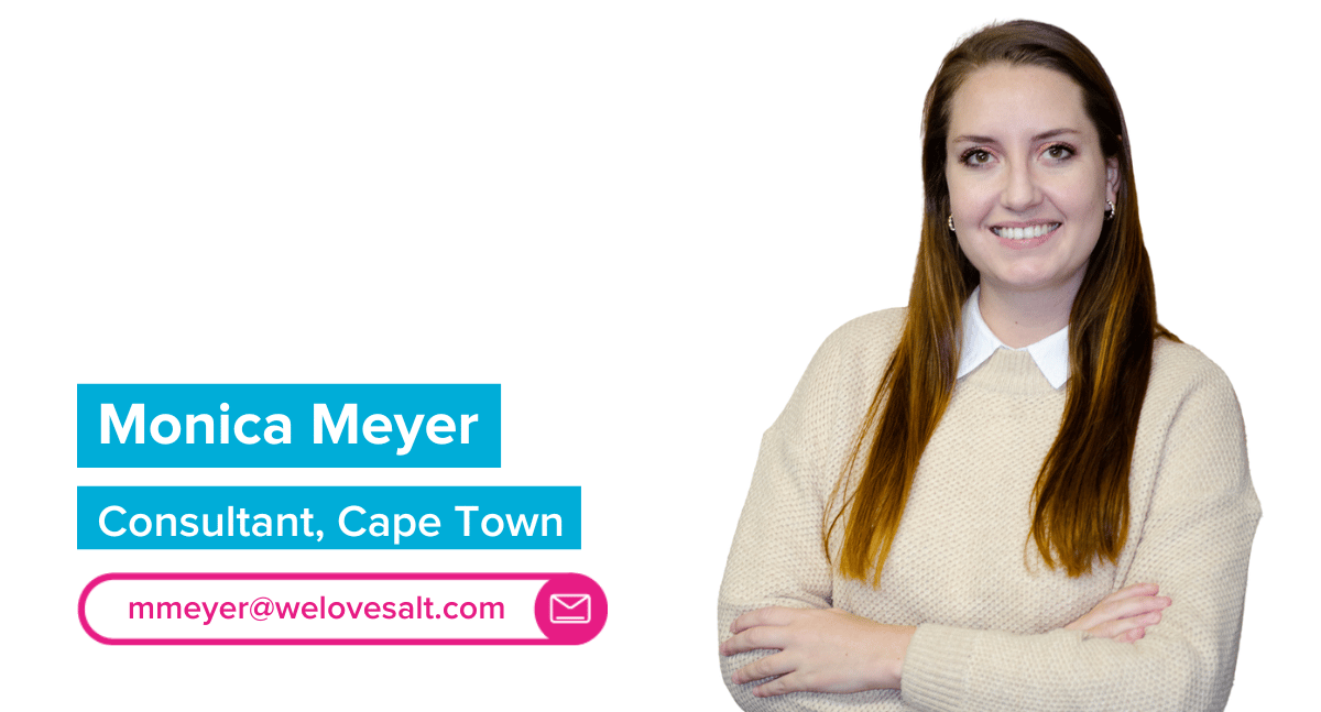Introducing Monica Meyer, Consultant, Cape Town