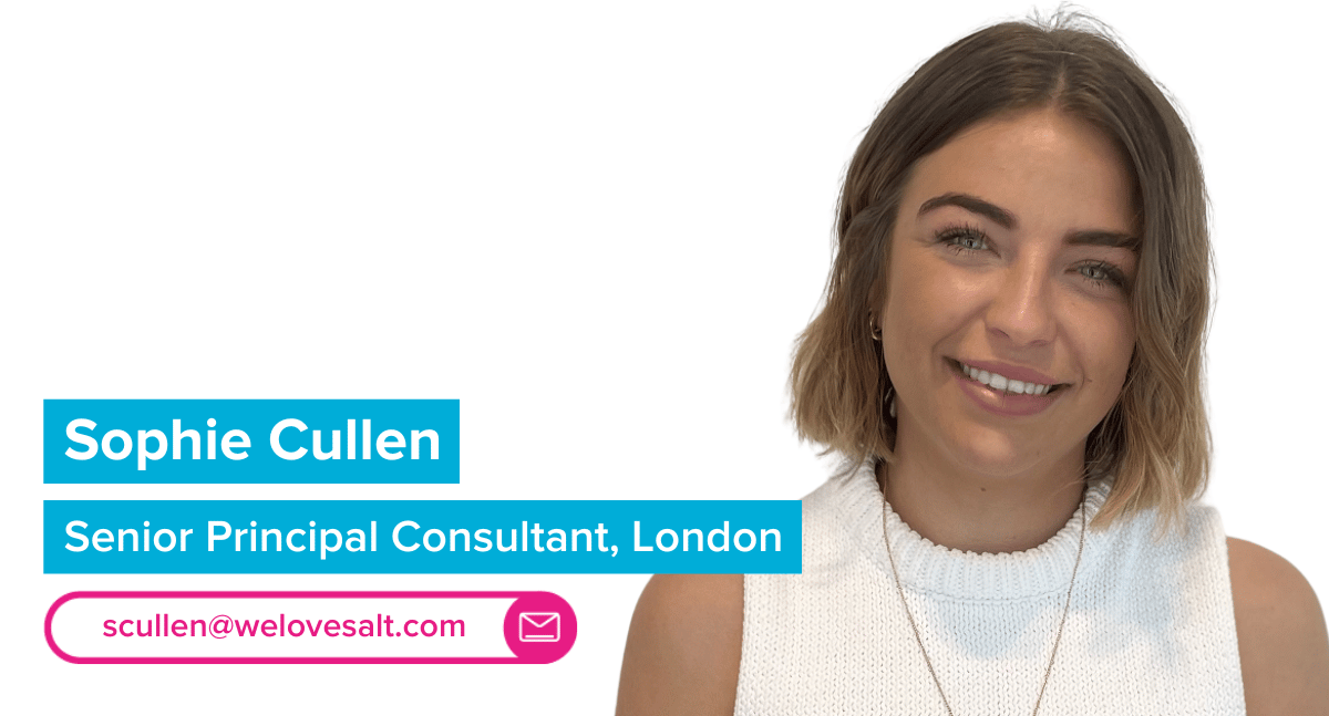 Introducing Sophie Cullen, Senior Principal Consultant, London