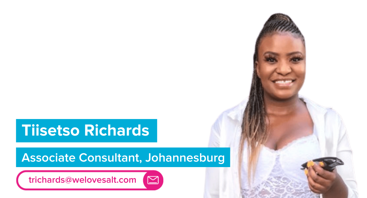 Introducing Tiisetso Richards, Associate Consultant, Johannesburg