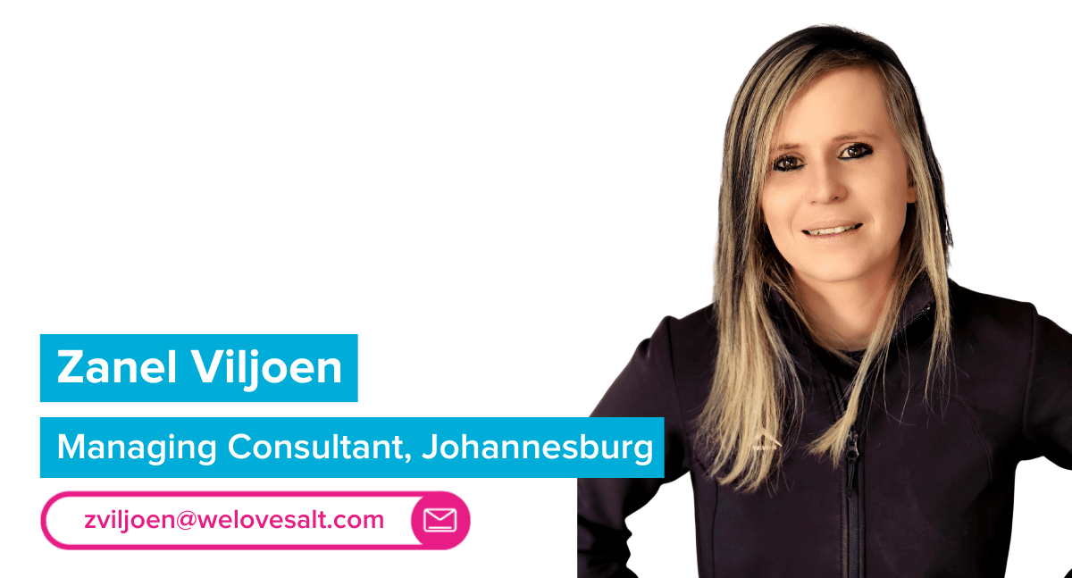 Introducing Zanel Viljoen, Managing Consultant, Johannesburg