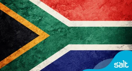 South African flag.