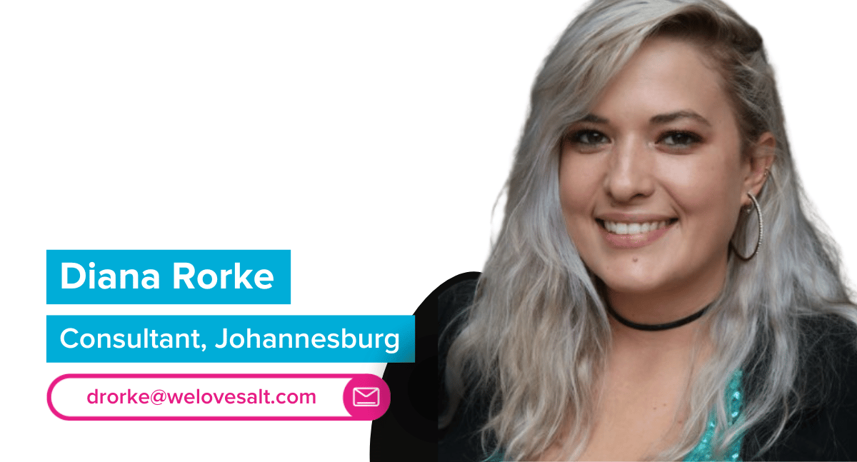 Introducing Diana Rorke, Consultant, Johannesburg