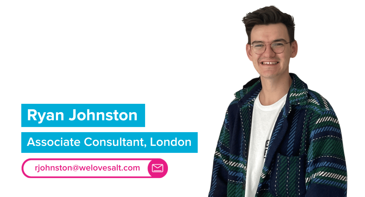 Introducing Ryan Johnston, Associate Consultant, London