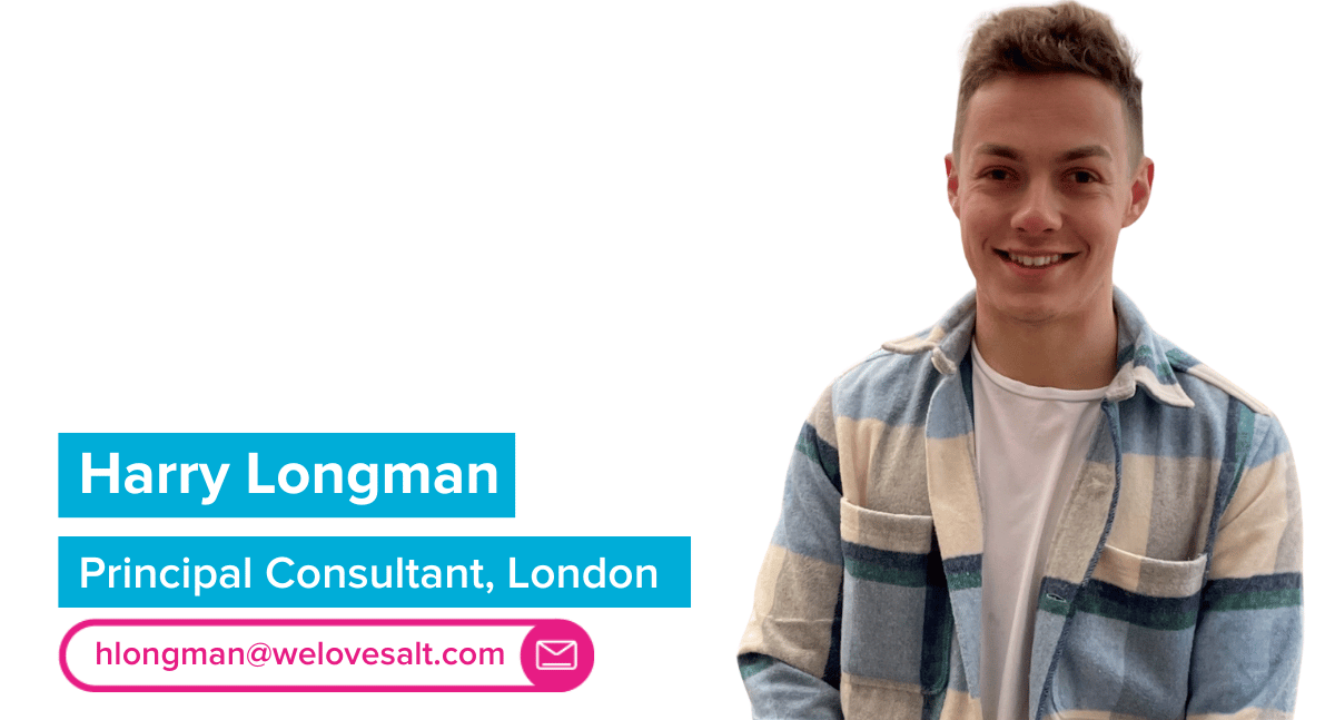 Introducing Harry Longman, Principal Consultant, London