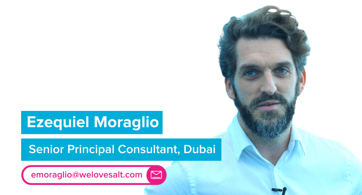 Introducing Ezequiel Moraglio, Senior Principal Consultant, Dubai