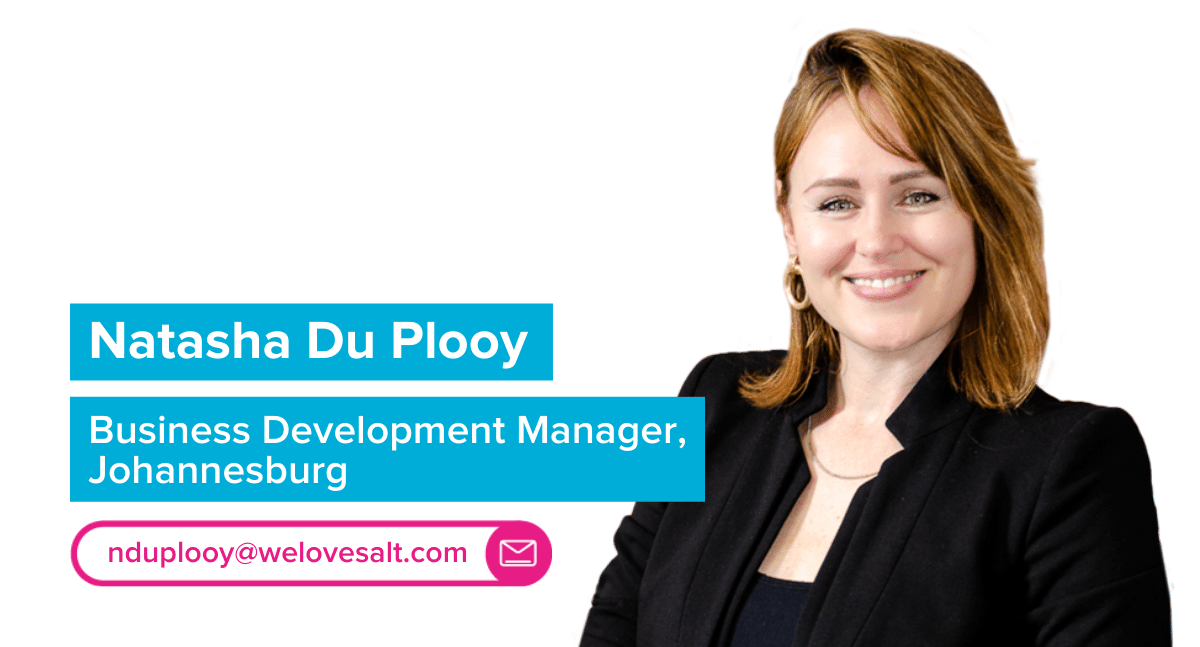 Introducing Natasha du Plooy, Business Development Manager, Johannesburg