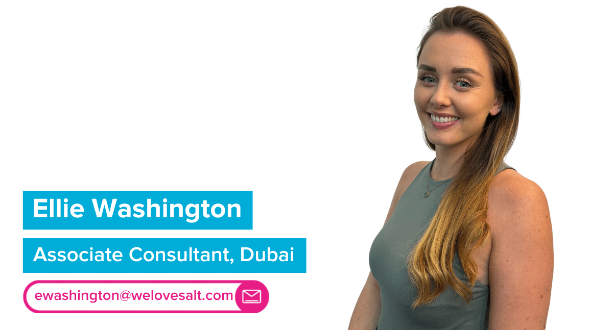 Introducing Ellie Washington, Associate Consultant, Dubai