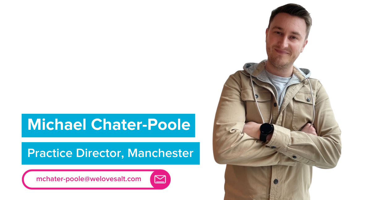Introducing Michael Chater-Poole, Practice Director, Manchester