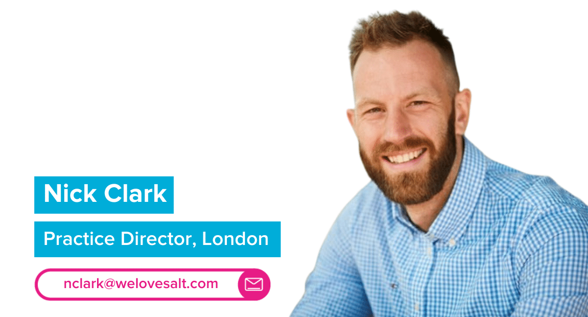 Introducing Nick Clark, Practice Director, London