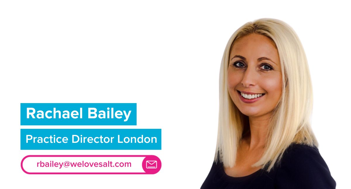 Rachael Bailey, Practice Director at Salt Digital Recruitment Agency