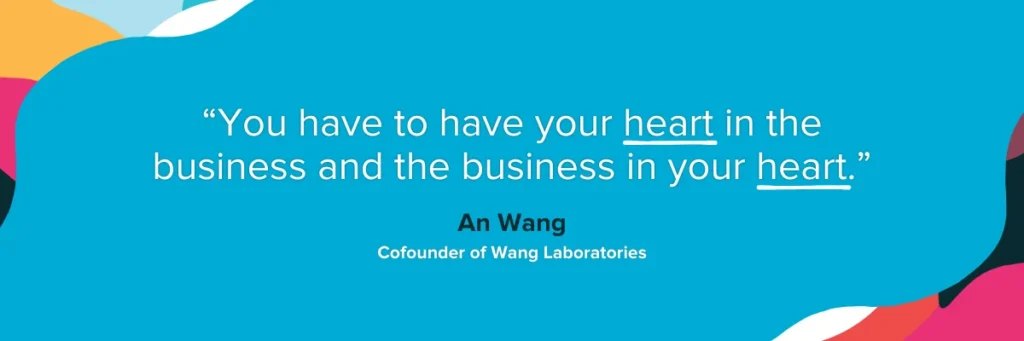 What makes a good leader in today's digital era 8 insights hiring advice brand digital leaders quote passion an wang 1200x400px