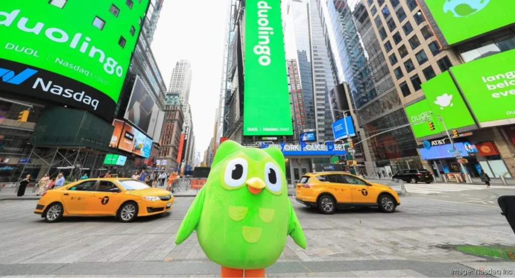 The best marketing campaigns of all time 10 Duolingo mascot in a city centre