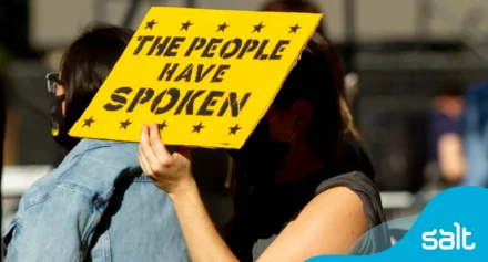 Women protest
