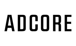 Adcore logo in black