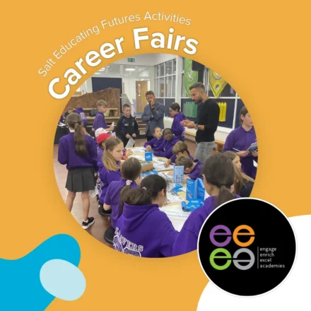 Salt team attend schools with the EEEA Academy Trust in the United Kingdom.