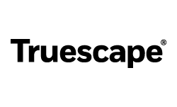 Truescape logo in black