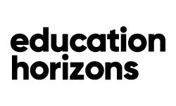 Education Horizons logo in black