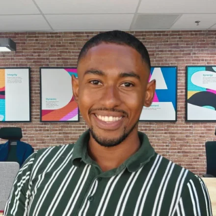 Sohil Bhikha headshot in a Salt office