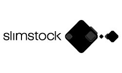 Slimstock logo in black