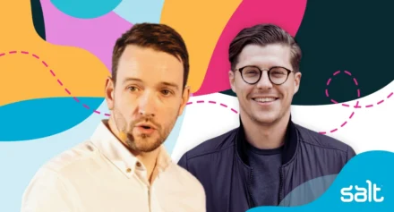 Marketing leadership Gareth Dunn, Veolia and Tim Bradley, Salt