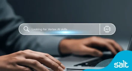 Search bar saying Looking for Vertex AI skills